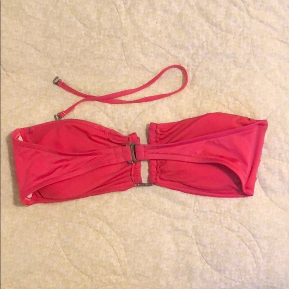 Bundle! Lg Bikini Tops Bandeau & Crochet Triangle - Picture 3 of 5